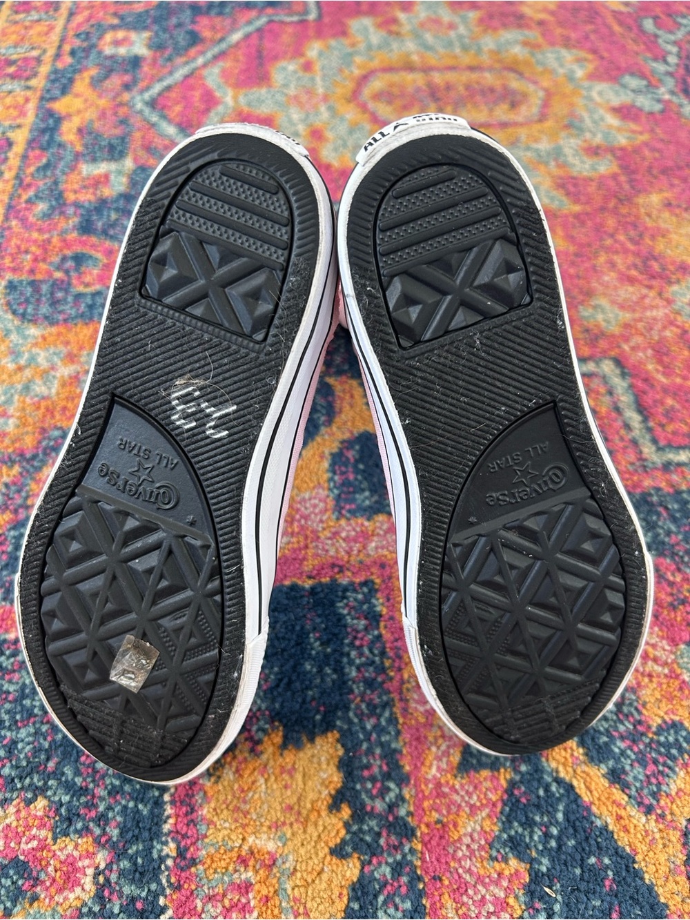 Converse | Youth Pink High Top All Star Canvas XX Side Zip Calf High Sneakers 3 - Picture 14 of 15